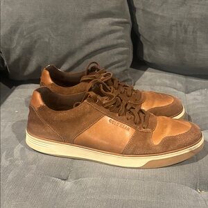 Cole Haan Men's Brown Leather Sneakers